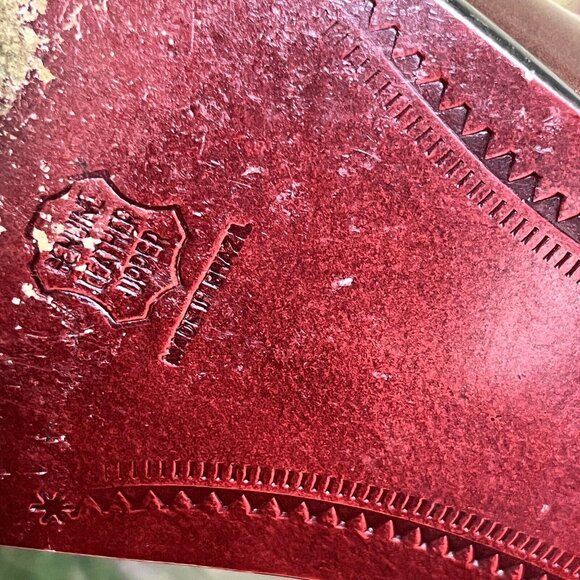 Stacy Adams Loafers Slip On Mens Size 10 M Brown Leather Snake Print Made Brazil - Picture 8 of 10